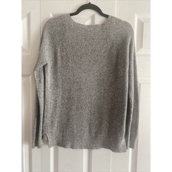 Madewell Women's Gray‎ Knit Small Pullover Sweater Academia Classic Coastal - Picture 6 of 6